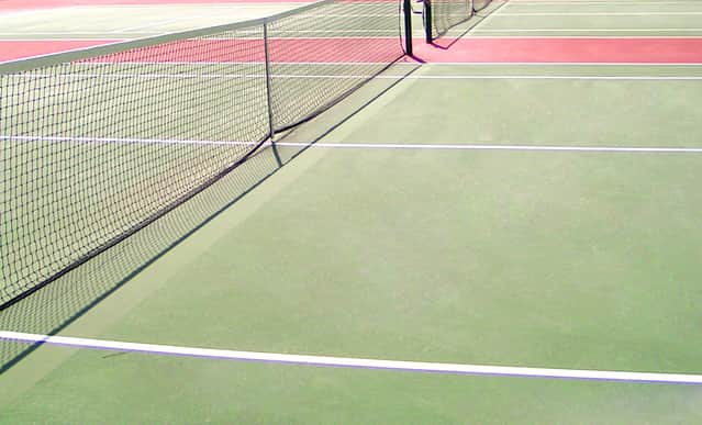 carpet tennis court