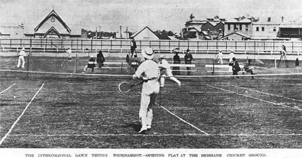 tennis history-Australian tournament 1899