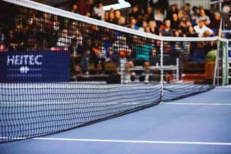 What is the height of a tennis net in the middle ? Tennis net height
