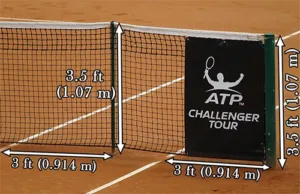 Tennis net height