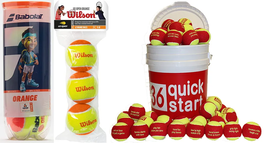 Junior tennis balls